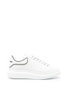 Men's Oversized Sneaker in White/Black | Alexander McQueen