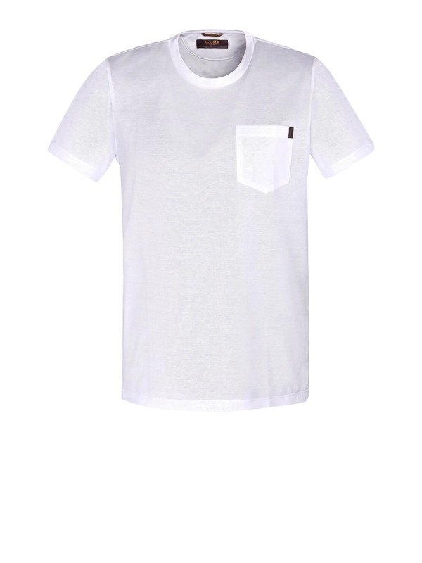 BRUZIO-JCL White T-Shirt - Luxury Italian Cotton