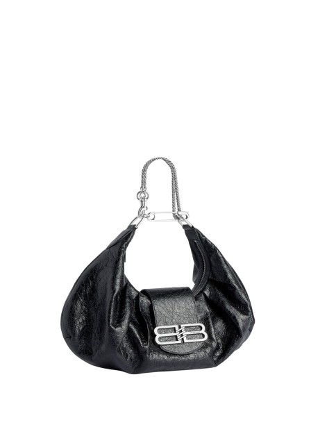 Borsa a Spalla Pamela Piccola in Pelle Nera - Balenciaga 2