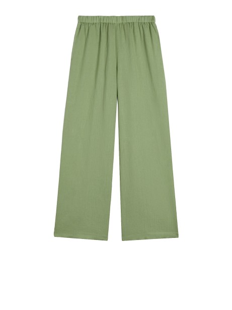 Pantalone in Lino Salvia - Eleganza e Comfort