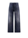 Jeans Baggy in Denim Blu di Balenciaga