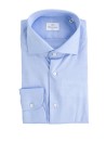 Brancaccio Men's Slim Fit Light Blue Shirt