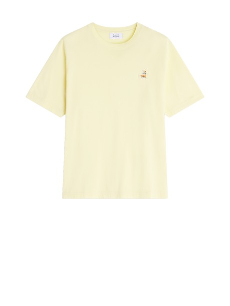 T-shirt con Patch della Testa di Volpe di MAISON KITSUNÉ