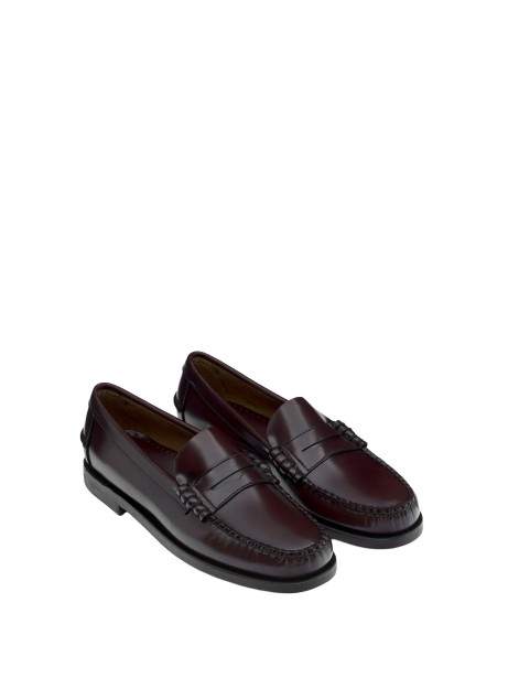 Sebago Women Brown Burgundy Moccasins 2