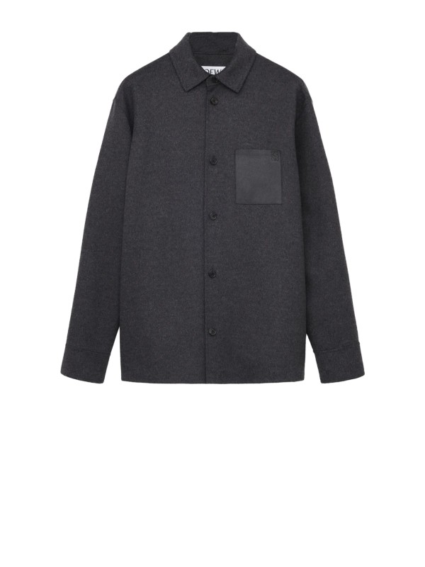 Loewe Wool and Cashmere Shirt Jacket