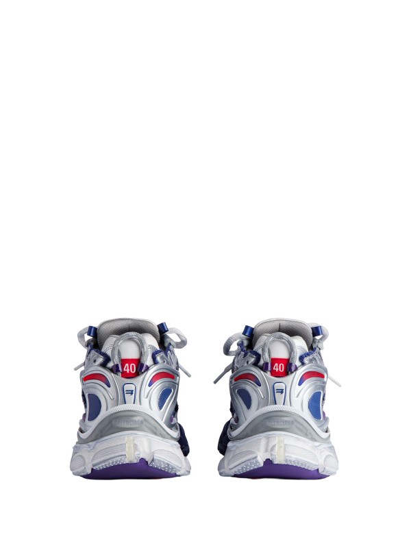 Men's Runner Gradient Sneaker in Navy/Red/Grey