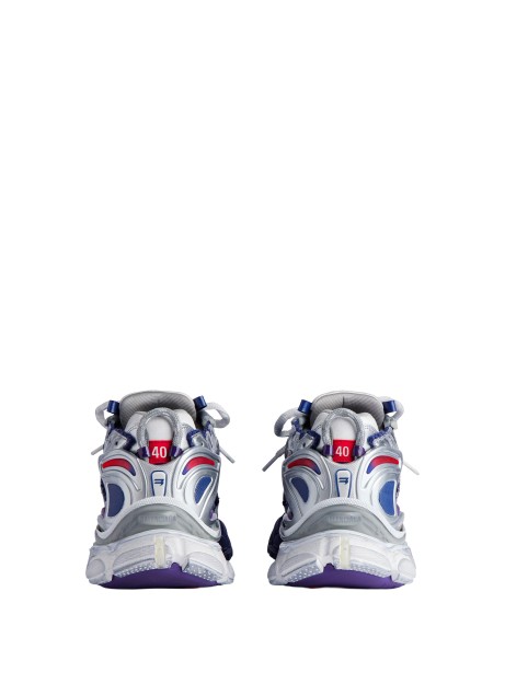 Men's Runner Gradient Sneaker in Navy/Red/Grey