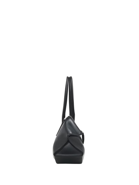 Alexander McQueen Women's Manta Bag in Black Calf Leather