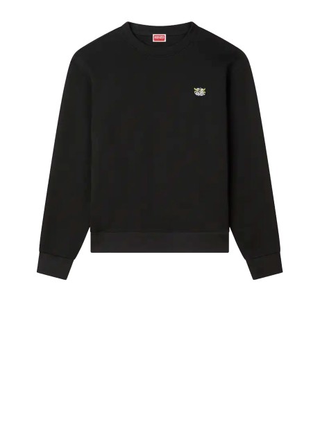 Felpa in cotone con ricamo KENZO Wild Tiger