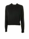 Black sweater with collar