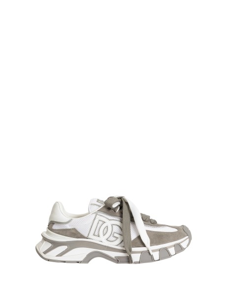 Sneaker DG Country Road in Nylon e Pelle Multicolore