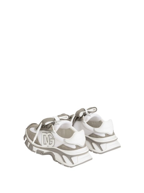 DG Country Road Nylon and Leather Sneakers