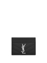 Saint Laurent Cassandre Matelassé Leather Cardholder