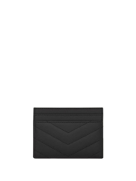Saint Laurent Cassandre Matelassé Leather Cardholder