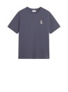 T-shirt Regular Fox Head di Maison Kitsuné in cotone biologico