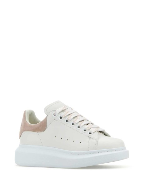 Sneaker Oversize in Pelle Bianca di Alexander McQueen