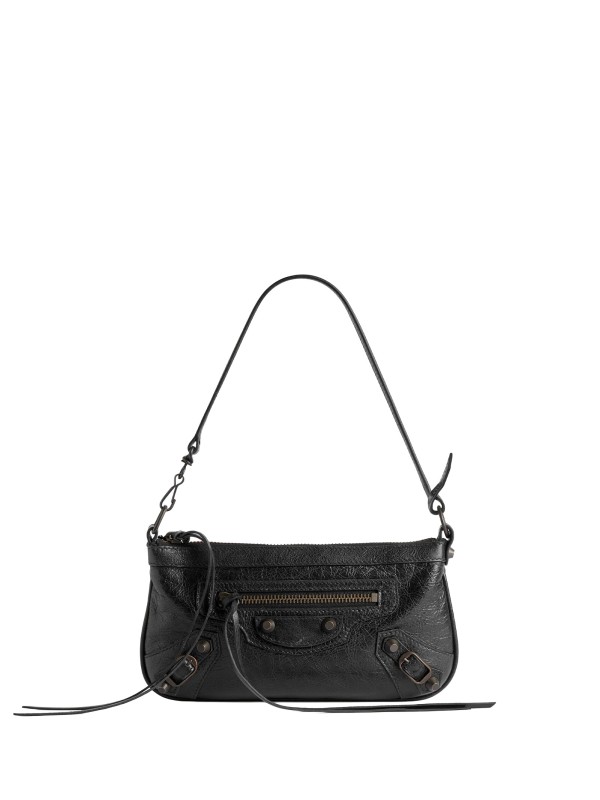 Balenciaga Le City Crossbody Bag in Black