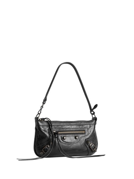 Pochette con Tracolla Le City in Pelle Nera - Balenciaga 2