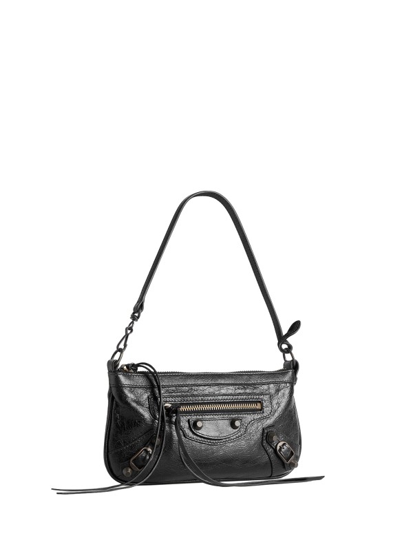 Balenciaga Le City Crossbody Bag in Black