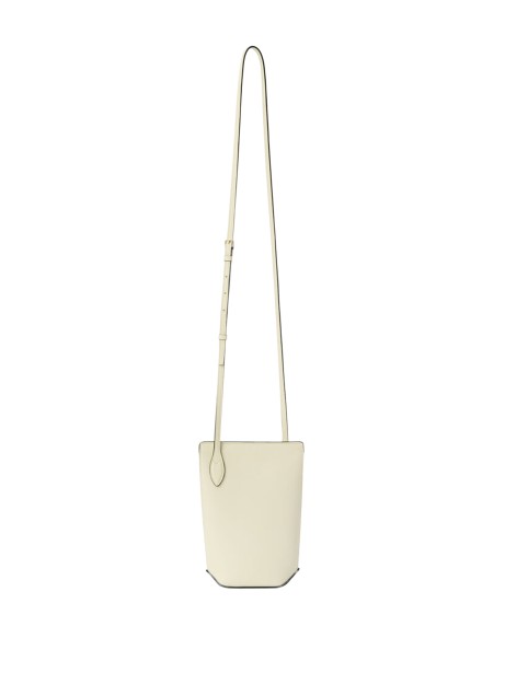 Valextra Vivi Crossbody Phone Bag in Pergamena White 2