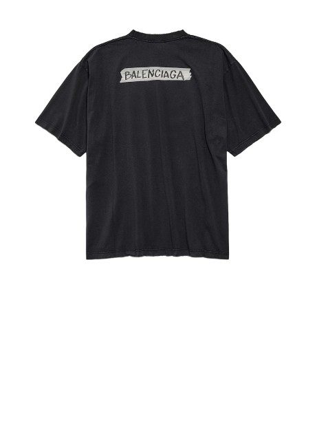 Men's Laurel Classic T-Shirt Medium Fit in Faded Black 2