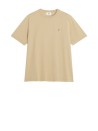 T-shirt Comfort Standing Fox Beige di Maison Kitsuné