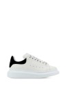 Sneaker Donna Alexander McQueen in Pelle con Dettagli in Camoscio