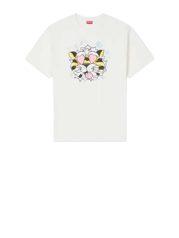 KENZO Wild Tiger Loose-Fit Cotton T-Shirt