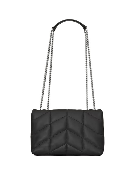 Borsa Puffer Toy Saint Laurent in Pelle Nera