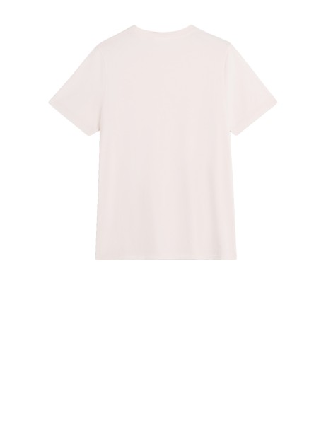 T-shirt Basic Maison Kitsuné in Cotone Bianco 2