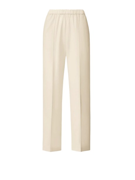 Fabiana Filippi Gubbio Jogging Pants in Butter-Colored Cotton Gabardine