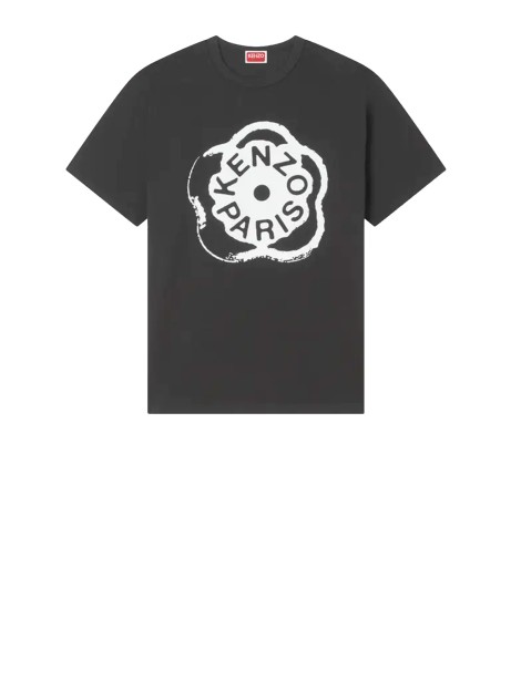 T-shirt Kenzo Nera con Logo