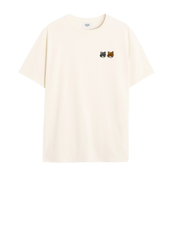 Maison Kitsuné Dressed Fox Tee - White