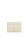 Yves Saint Laurent Cassandre Matelassé Grain de Poudre Leather Card Holder
