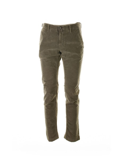 Olive green trousers