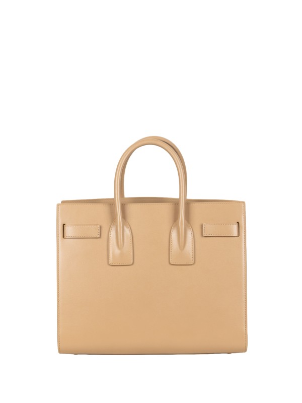 Borsa Sac de Jour Baby in Pelle Liscia di Saint Laurent