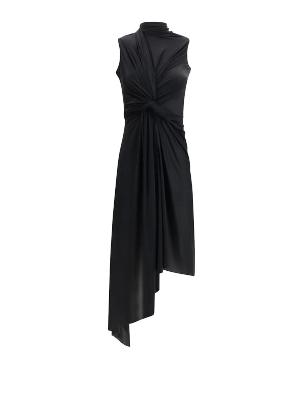 Balenciaga Asymmetric Stretch Dress