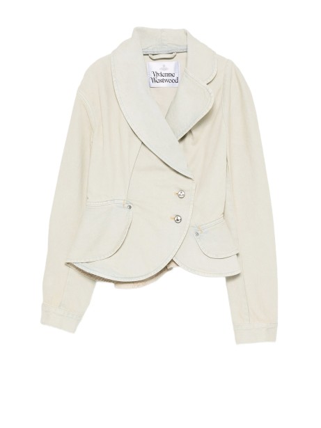 Vivienne Westwood Stormy Faded Denim Jacket