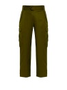 Pantaloni Cargo Alexander McQueen in Cotone Nero