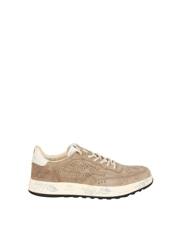 Sneakers Uomo Nous 8288 in Suede Sabbia - Eleganza e Comfort