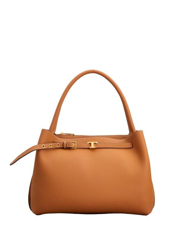 Small Leather Handbag - Elegant and Compact Design