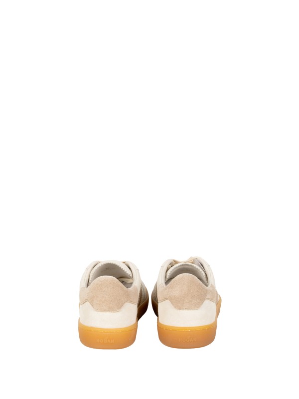 Hogan Cool White Suede Platform Sneakers