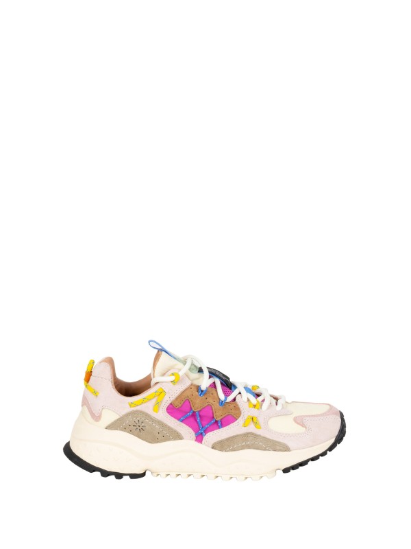 Sneaker Yamabushi Donna Nylon Panna Multicolor