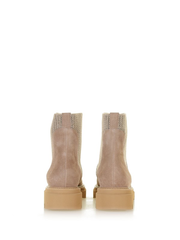 Beatles in suede e fondo gomma