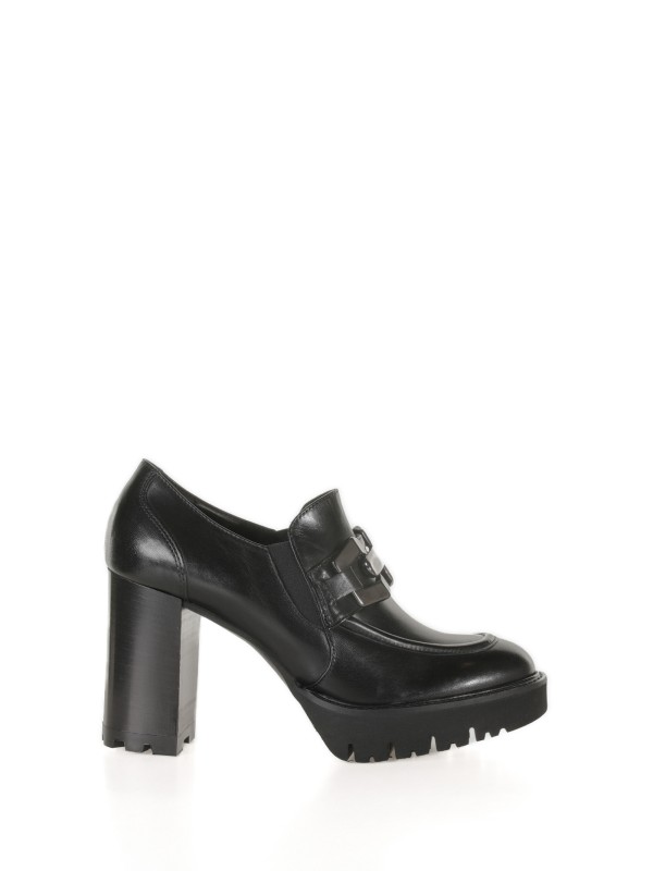 Black nappa loafer Black nappa loafer