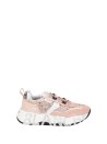Voile Blanche Women's Club 105 Sneakers in Rose Silk Suede