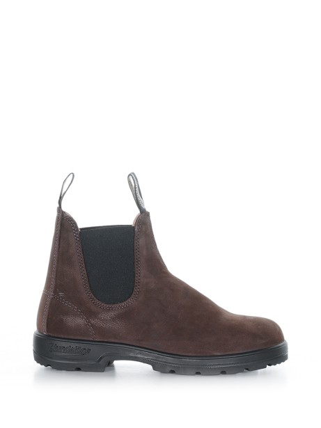 Ankle boot in brown leather