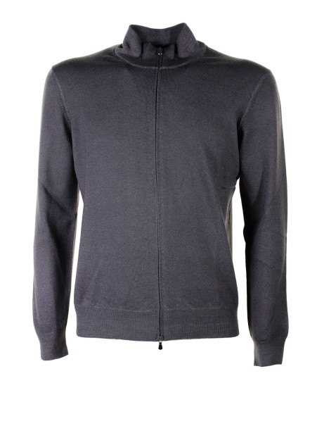 Maglia con colletto e zip Maglia con colletto e zip
