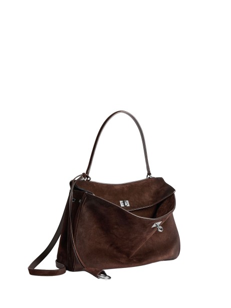 Borsa Rodeo Grande con Charm in Kaki - Balenciaga 2