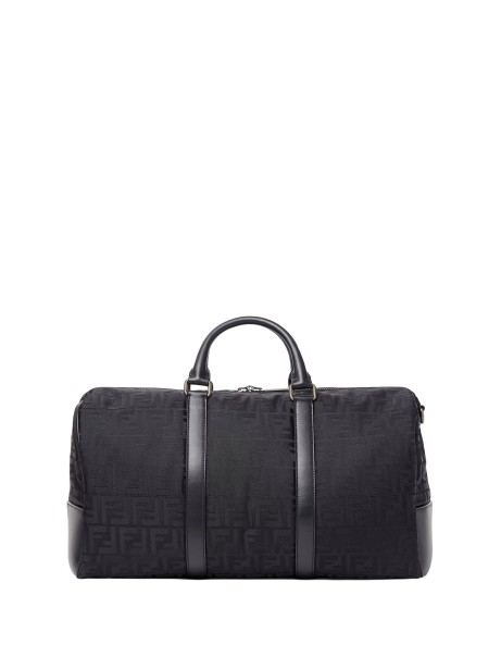 Borsone FF in Nylon Nero - Fendi